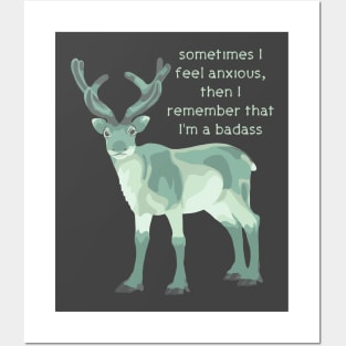 Anxious Caribou Posters and Art
